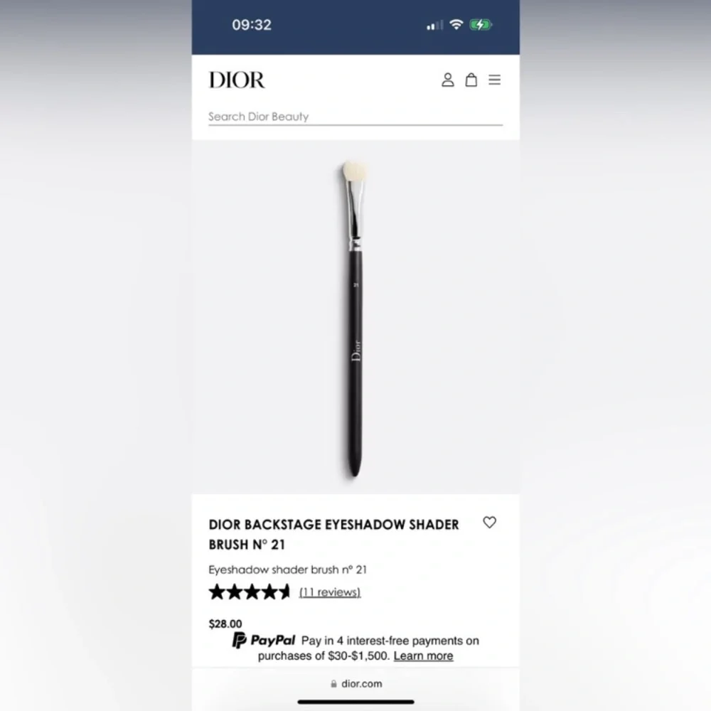 Dior Beauty Brush Set Travel Pouch NIB - Picture 9 of 12